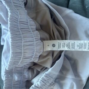 Lululemon White Athletic Shorts - Size 6